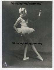 G2017 Photo 1920s France Metz Dancer Woman Ballerina Henry Broquard