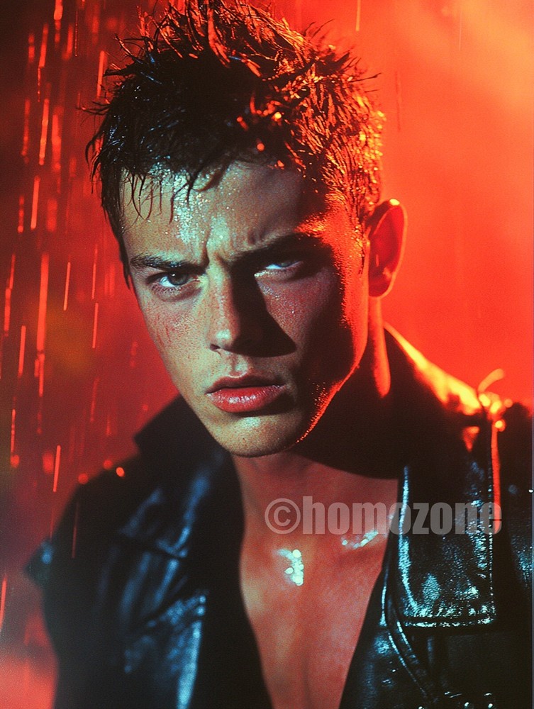 Bold Male Photograph, Beefcake Prestige, 4×6 Glossy Print – Original Art