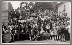 Photo 1949 300th anniversary pageant band Dorffest Kulmbach (B2014)