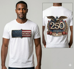 Digital Image 250 America 1776-2026 Freedom AI Art Sample Product