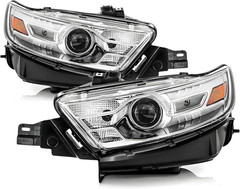 Headlight Assembly Compatible with 2013 2014 2015 2016 2017 2018 2019 Ford Tauru