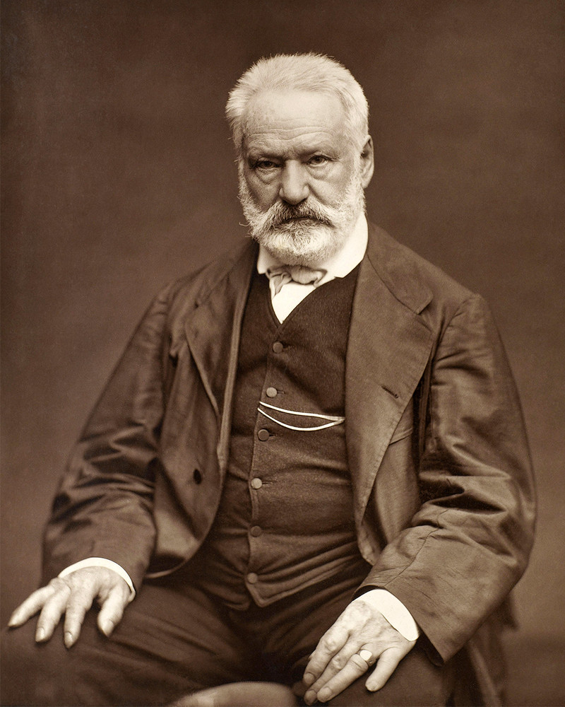 Victor Hugo Portrait 8″x10″ Photograph Print 8×10