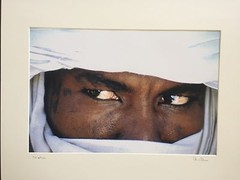 BRUCE BLUM SIGNED Color Photo Print (11″X 17″)-«Eyes and Turban «