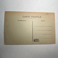 VTG 1920s Antique RPPC Real Photo Postcard Villeparisis Rue De La Gare France