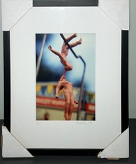 «TRAPEZE» (2004) #3 of 10 / Alan J. Adler Toy Art Photo w/Wood Frame + COA!