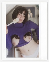 Art model Sylvie Instax Wide Instant Film Print