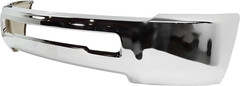 Bumper for Ram 2500 3500 2011-2018 Front Chrome Steel W/O Fog Light Holes W/O Pa
