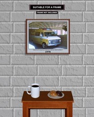 Santa Ana Fire Dept. Paramedic Van (Medic-2) 8×10 Unframed Photo VFRPBT_0040