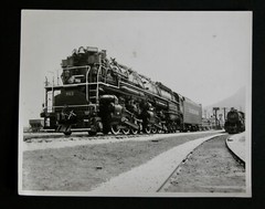 VIRGINIAN Locomotive Steam Engine Photograph 8×10 Vtg 1950s Railroad Railway