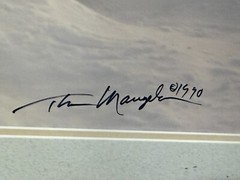 Thomas D. Mangelsen Polar Bear Limited Edition, 445/950, Signed & Framed