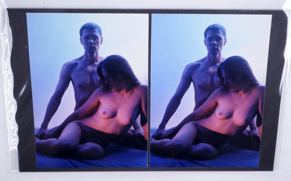 Boris Starosta 3D Stereoview – Change of Hearts – nude model signed 2004