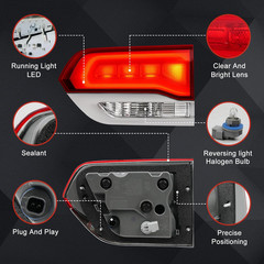 Right Inner Tail Light Assembly Compatible with 2014-2021 Jeep Grand Cherokee(La