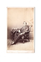 CDV Photo Fine Gentleman – Unknown Place 1860s