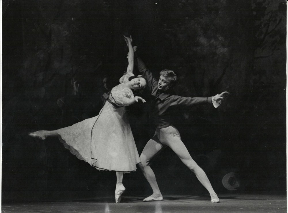 Werner Schloske Barite Photo 1965 Onegin Ballet Pushkin Tchaikovsky 40x30cm