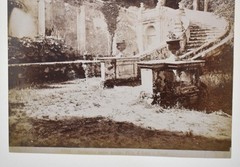 Vtg Italian Villa Photograph: 8964 Dettaglio della scala, Villa d’Este – Tivoli
