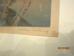 Antique Wallace Nutting Tinted Photo Print «GRACE» w/Ink Signature and Title