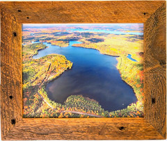 North Nokomis, Newbold, Oneida County, Wisconsin. Aerial Photo. Frame Optional.