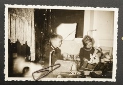 Photo Pram Christmas Gifts Doll Car Toy Railway Wagon Vintage