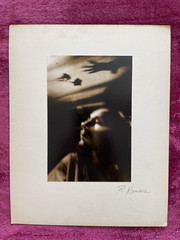 Vintage ABSTRACT ART PHOTOGRAPHY Signed Richard Komara 1970’s MAN DREAMING #11