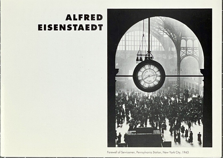 Alfred Eisenstaedt (1898-1995) Art Show Announcement Card 1993 Circle Gallery