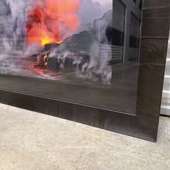 Peter Lik “Pele’s Whisper” Lava Framed Photo 1M