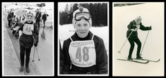 3x Lenzerheide 1968-Skier Junge Ovomaltine-Austria-Photo Postcard 11x15cm