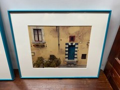 Allan Teger – French Cafe Street Doors – Color Photograph Art Prints