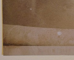 Vintage Photograph of a Fountain at an Italian Villa, Sepia Wash