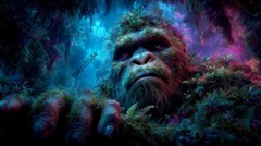 8 Jungle – Digital Image Picture Phone Background AI Art, 8 images