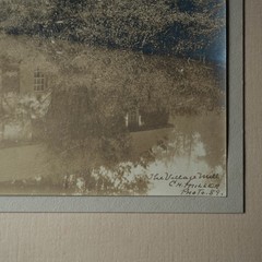 «The Village Mill» Silver Gelatin Print by Charles Henry Miller, 1889