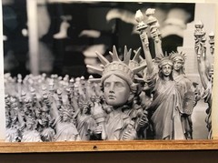 New York Statue Of Liberty Souvenirs Photograph Print Photo Black & White NYC