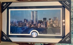 NEVER FORGET: SEPTEMBER 11TH 20TH Anniversary Silver Coin Panoramic Photo NYC
