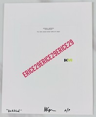 Kendall Messick Signed “Untitled” A/P (Artists Proof) 8” x 10” B/W Photograph