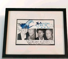 Peter Beard Unique Signed Gelatin Silver Print Mick Jagger Rolling Stones Photo