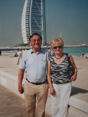 «DUBAI»: PHOTO, COLOR PHOTOGRAPHY, COUPLE, HOLIDAY, TRAVEL, «BURJ AL ARAB», BEACH!