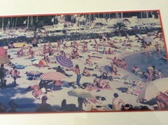 Beverly Hills Estate Find Framed and Matted Beach Seaside Picture