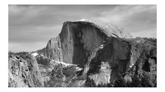 Classic Black/White Half Dome View, High Resolution Image, Many Formats, TV Art