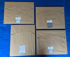 FOUR 15×17 in Framed Original Photos European Architecture FREE LOCAL PICKUP
