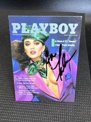 1995 Playboy Ava Fabian April 1987 Cover Autograph Card #100