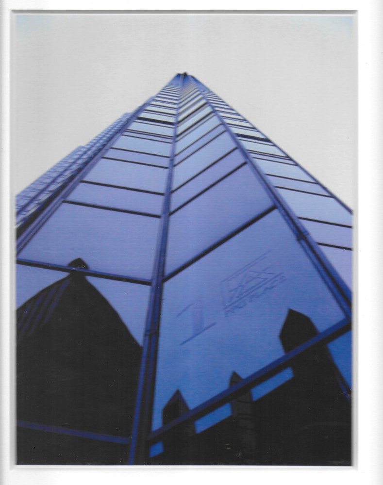 2004 Mark Panza Photo, matted «1 PPG Place»; 11″ X 14″, Pittsburgh Pennsylvania