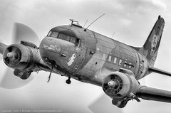 Vietnam War C 47 Gunships Lot of 2 Different 4×6 Re-Print #0000