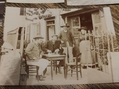 Photo Process Antique 1900 Saint Alban On Limagnole (48) Holidays From Village