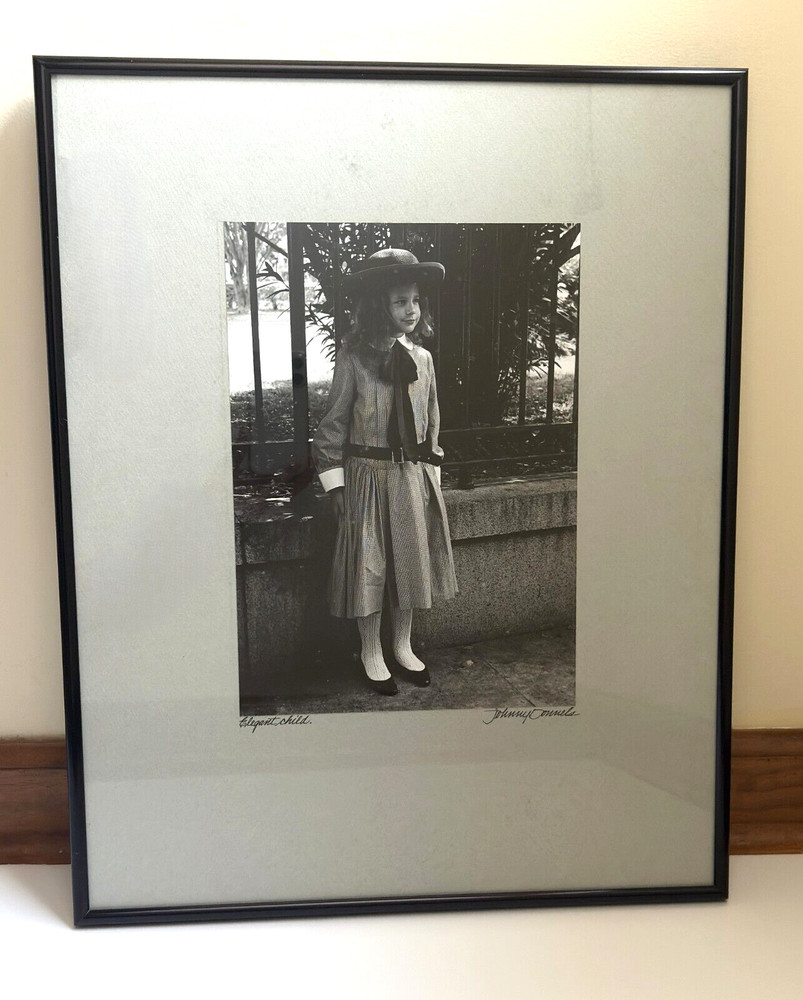 Johnny Donnels (1924-2009) – Signed Photograph – Elegant Child