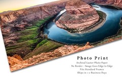 Southwestern Photography Print – Picture of Horseshoe Bend in Arizona
