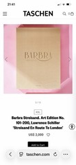 Taschen Sumo Size Art Edition Book #126 Of Barbra Streisand* Plus Signed Print*