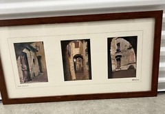 Robert Martin high art hand painted photograph Tuscany Alleyways #1 mint