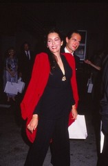 Dia Barbara Carrera With Her Husband 1990 KB Format Photographer P13-34-1-1
