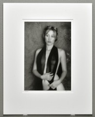 Russell Levin 2002 Genevieve in Studio 11X14 Darkroom Made Photograph