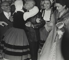 Pablo PICASSO on his 80th Birthday, 1961 by DALMAS Agency / PIX-KU / VINTAGE