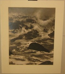 Original Vintage FRANCIS JAMES MORTIMER «Menace» Rough Seas WAVES Photograph